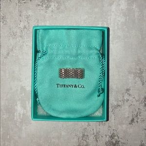 Tiffany & Co Somerset mesh ring